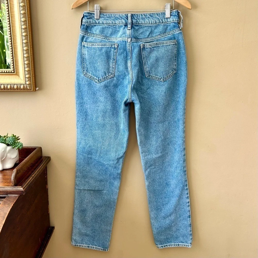 PacSun Mom Jean Medium Light Wash High Rise Jeans Size 25 - Picture 6 of 15